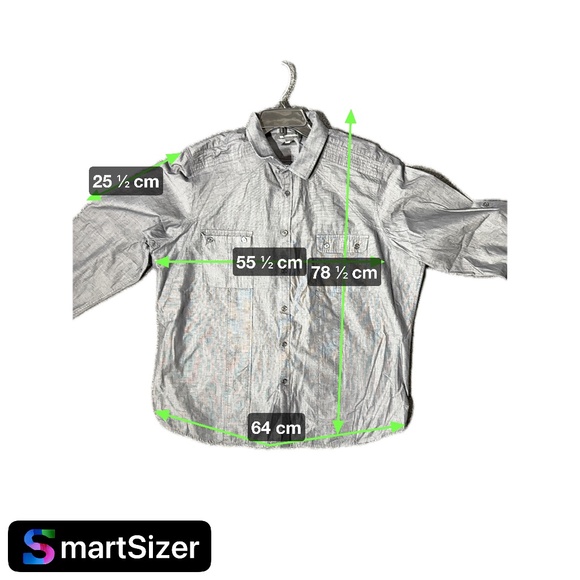 Inc International Men's Shirt XXL Black Button Down Long Sleeve w/Pockets Cotton - Picture 7 of 7